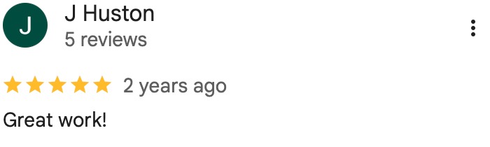 Google Review Screenshot
