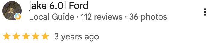 Google Review Screenshot