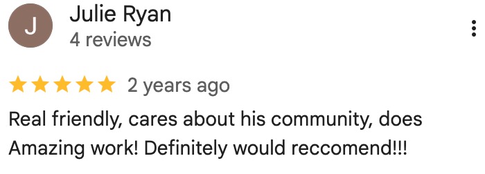 Google Review Screenshot